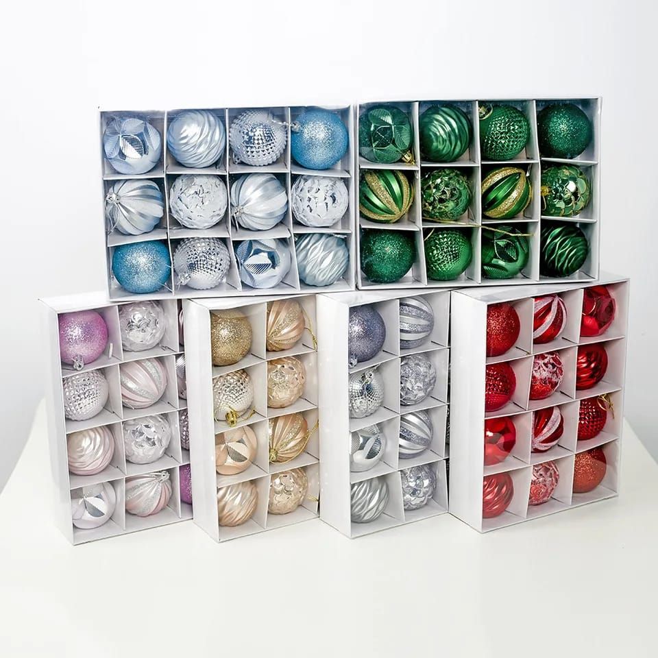 12pcs Xmas balls set_0