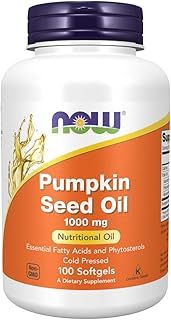 NOW PUMPKIN SEED OIL 1000mg  100 SGELS_0