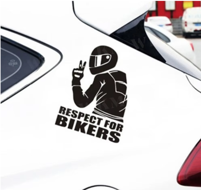 Sticker Motard - "Respect for Bikers"_3