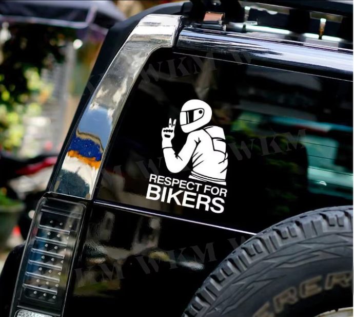 Sticker Motard - "Respect for Bikers"_0