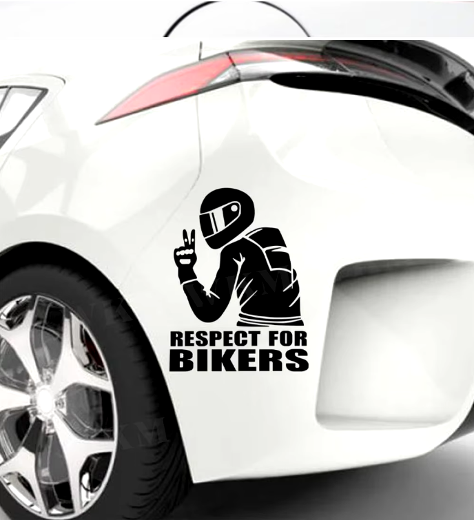 Sticker Motard - "Respect for Bikers"_2