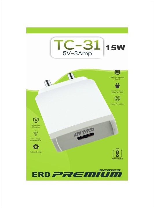 ERD TC-31 (15W 3Amp.) USB-A Dock Charger_0