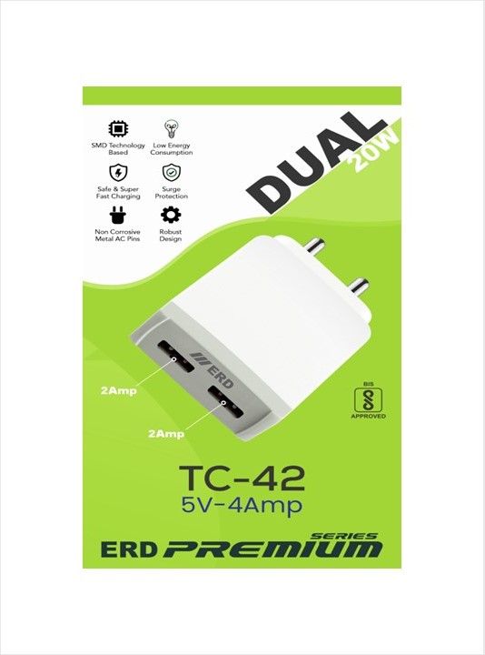 ERD TC-42 Dual Port 4 Amp. Charger (Dock Only)_0