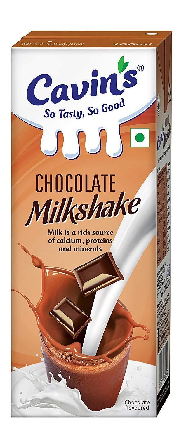 Cavins Milkshake, Chocolate, 180ml_0