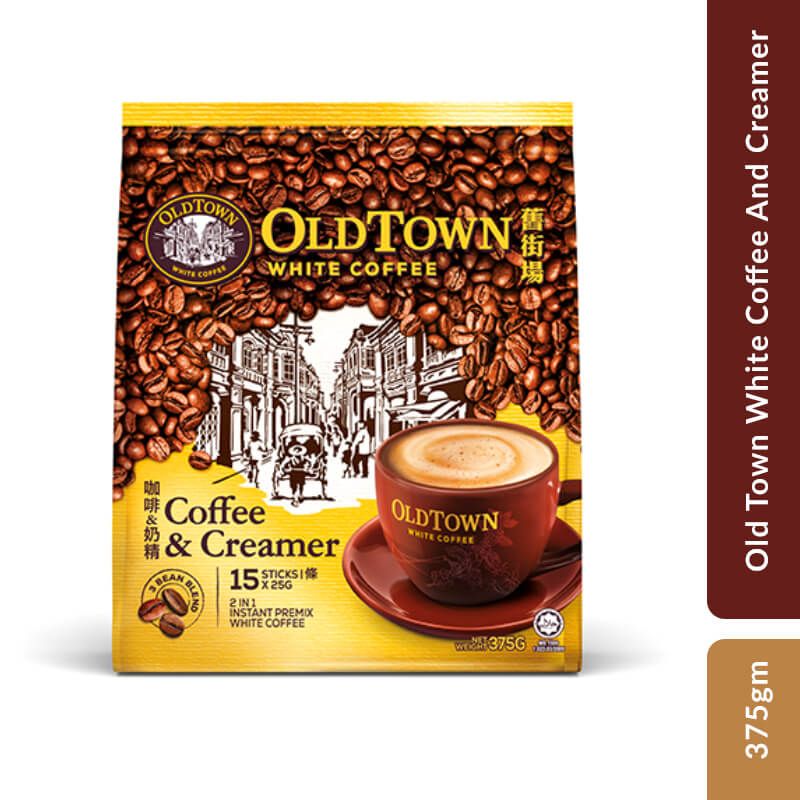 Old Town White Coffee And Creamer, 375gm_0