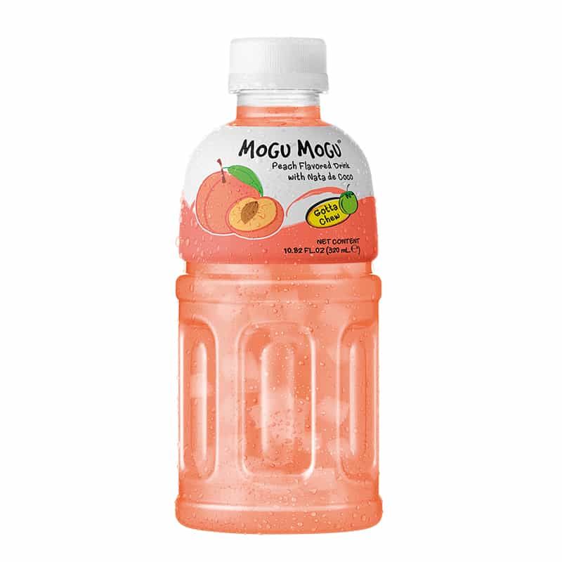 Mogu Mogu Peach Flavored Drink, 320ml_0