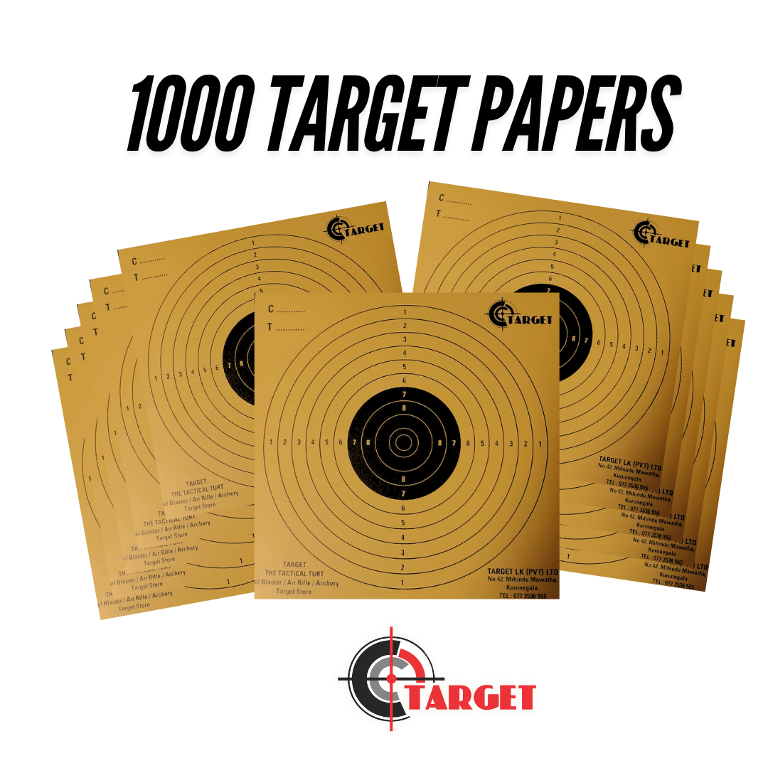 Target Papers Air Rifle 1 Card_3