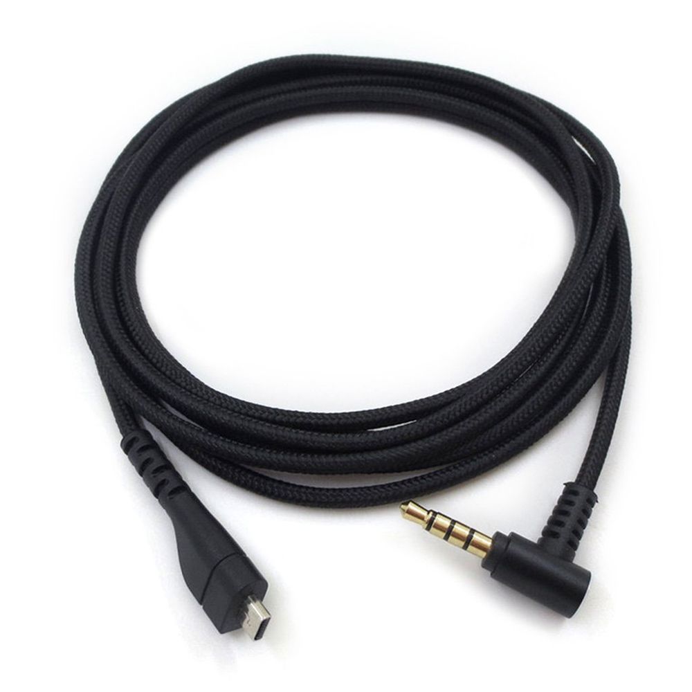 ZS0135 For SteelSeries Arctis 3 / 5 / 7 Earphone Audio Cable, Cable Length: 2m(Black)_0