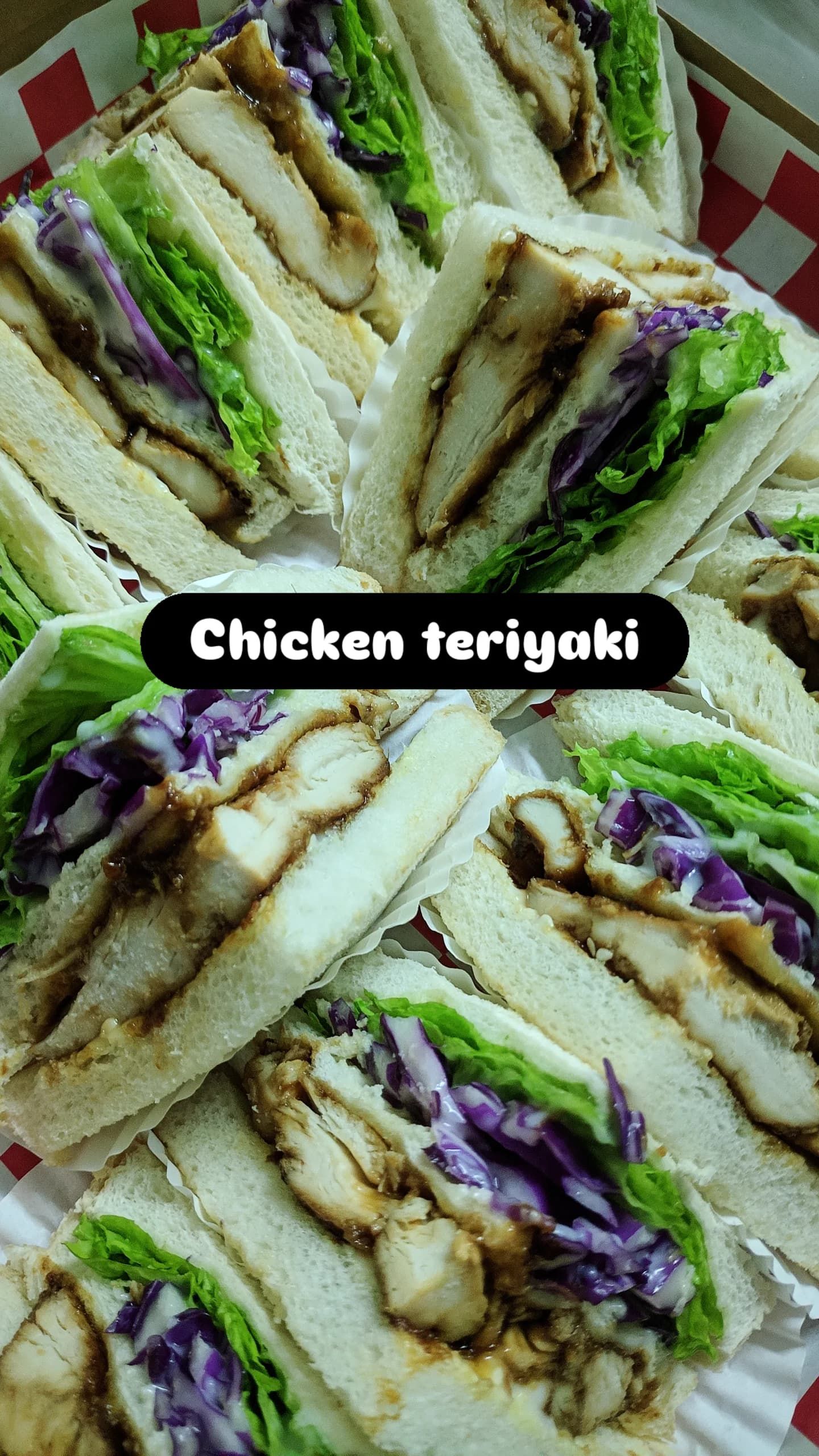 Premium Teriyaki Chicken Sandwich (12pcs - Box set)_0