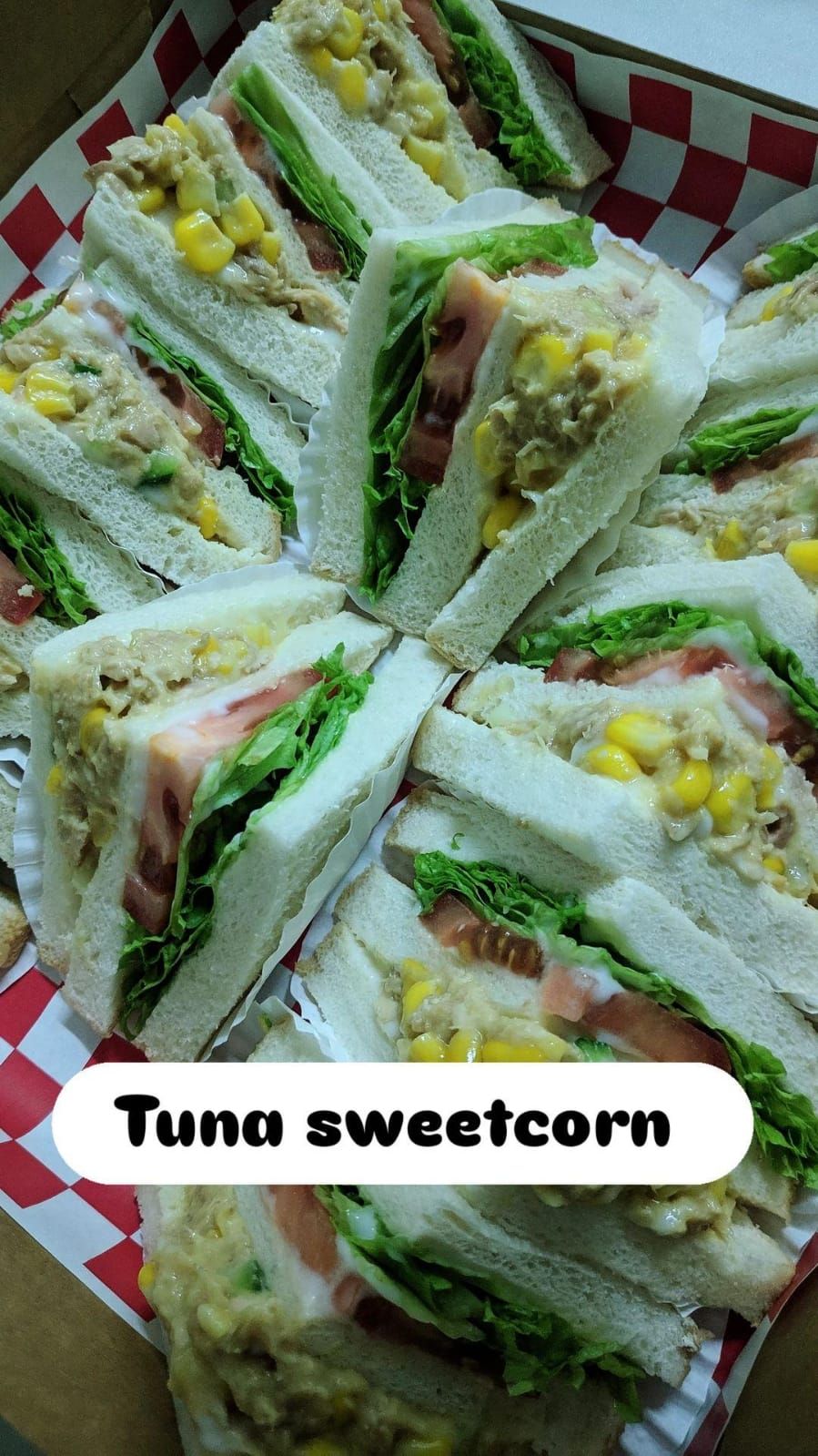 Premium Tuna Sweetcorn Sandwich (12pcs - box set)_1