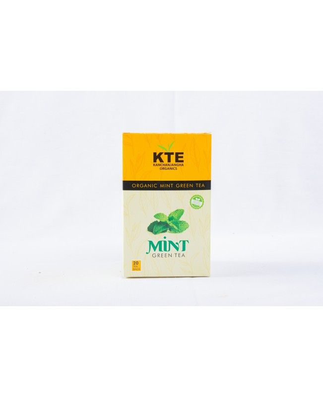 KTE Organic Mint Green Tea (20 Tea Bags)_0