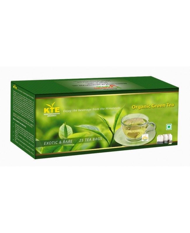 KTE Organic Green Tea, 25 Tea Bags_0