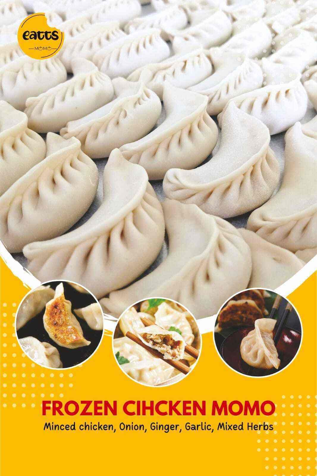 Eatts Frozen Chicken Momo, 45 pieces Pack_0