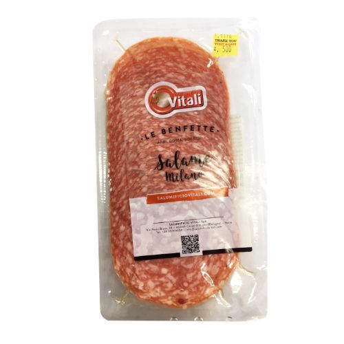 Salumificio Vitali Salami Milano, 100gm_0