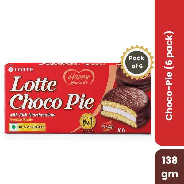 Lotte Choco-Pie (6 pack), 138gm_0