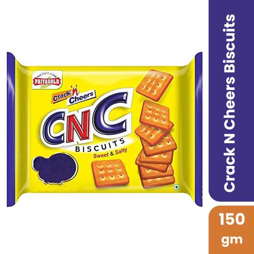 Priyagold Crack N Cheers Biscuits, 150gm_0