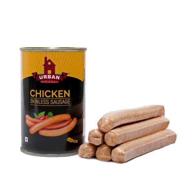 Urban Food Canned Chicken Sausage, 430gm(C-8.954)_0