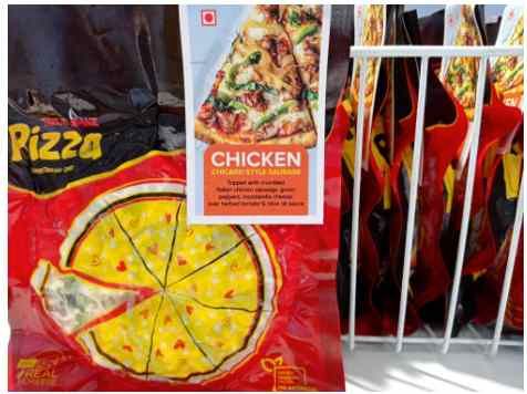 Eatts Frozen Chicago-style Chicken Sausage Pizza, 337gm_0