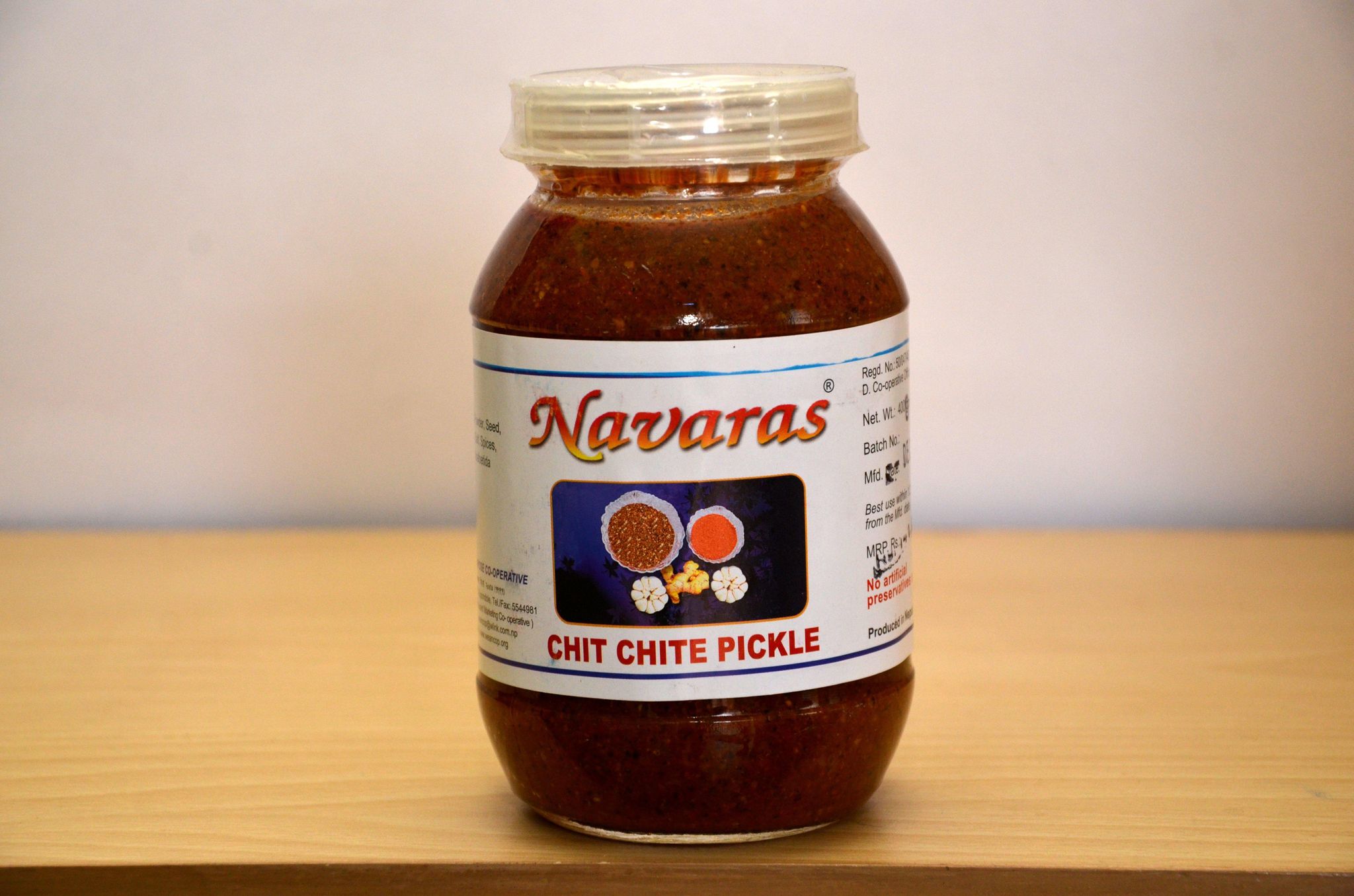 Navaras Chitchite Pickle, 400gm_0