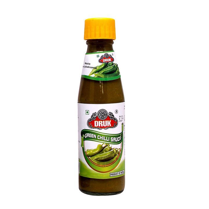 Druk Green Chilly Sauce, 200gm_0