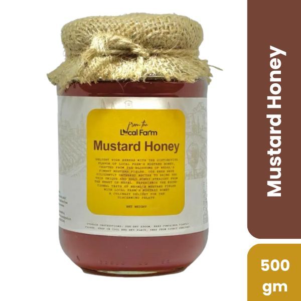 Local Farm Mustard Honey, 500gm_0