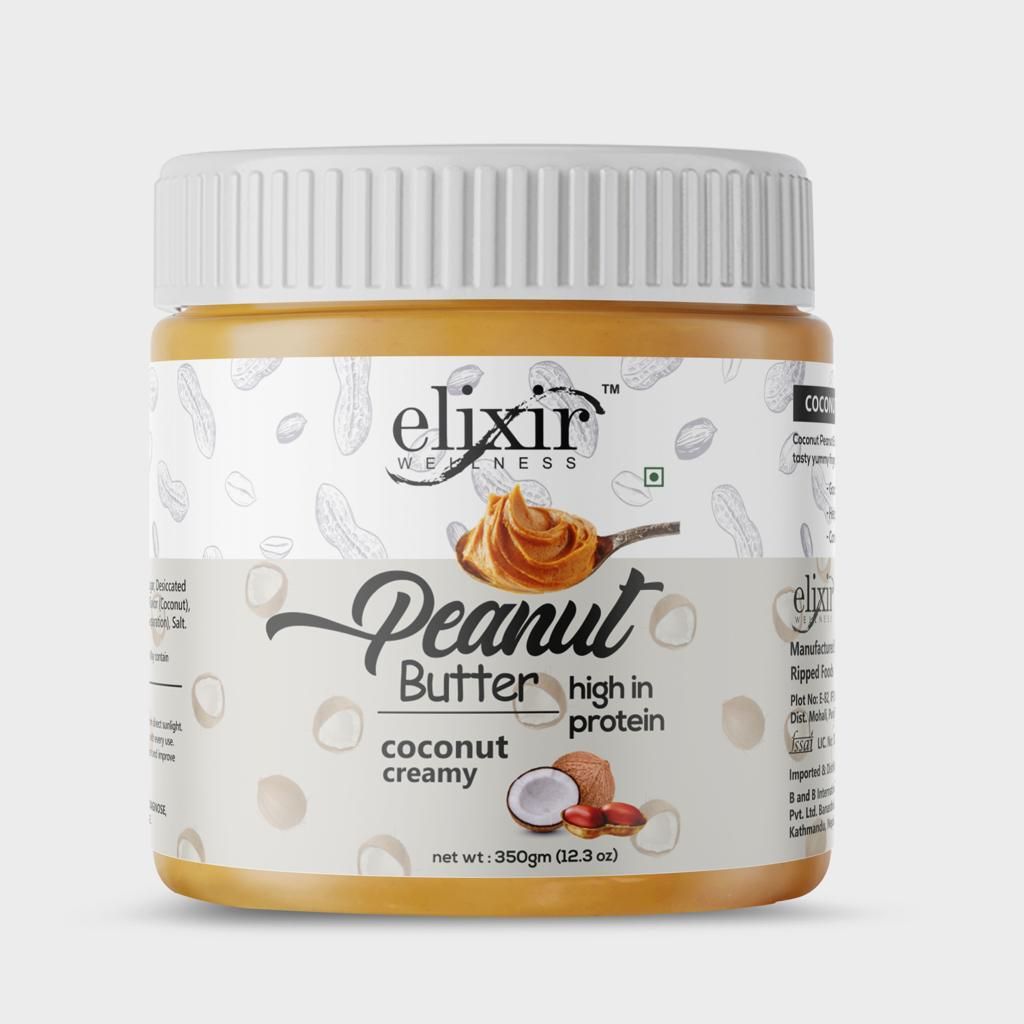 Elixir Coconut Peanut Butter, 350gm_0