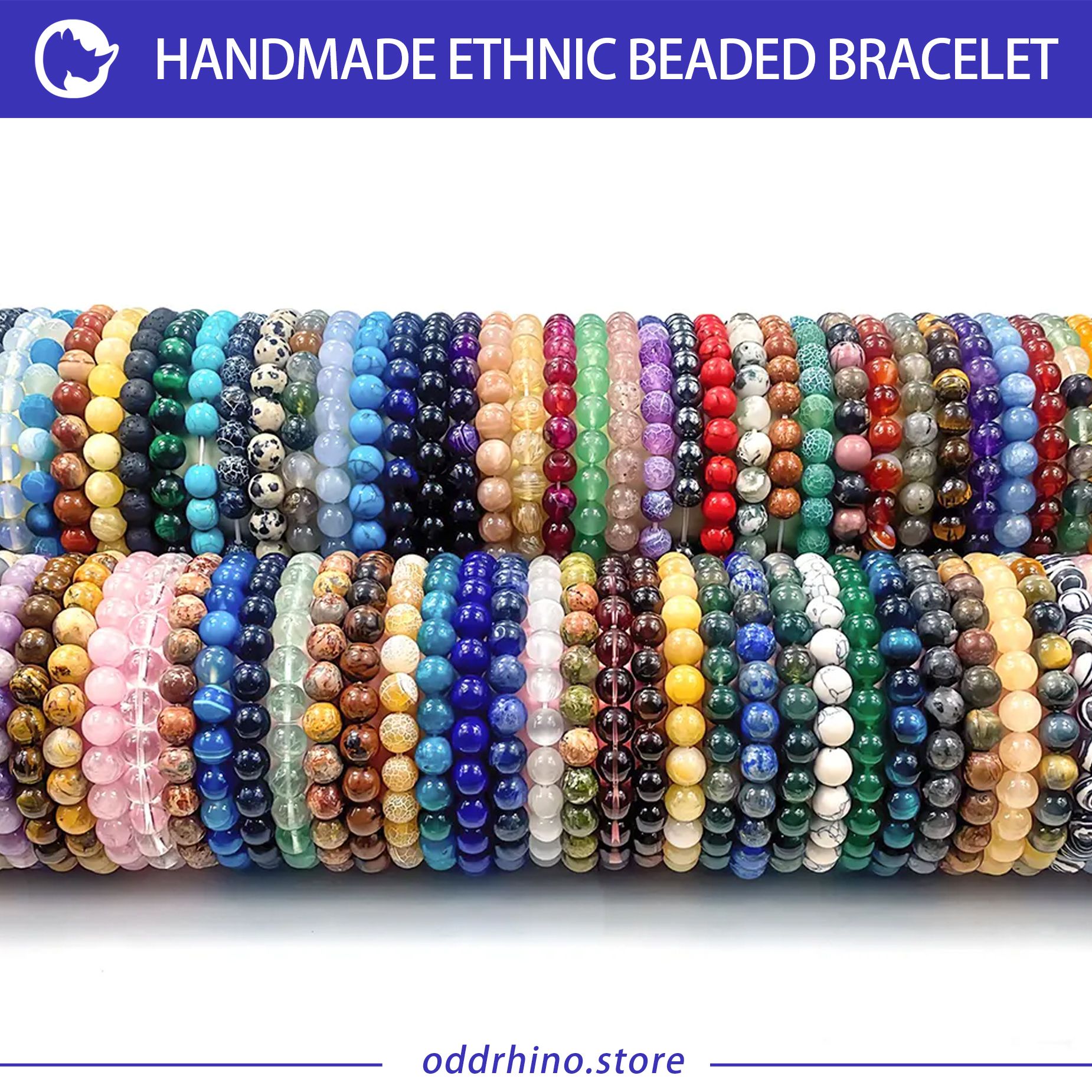 Handmade ethnic Beaded bracelet_0