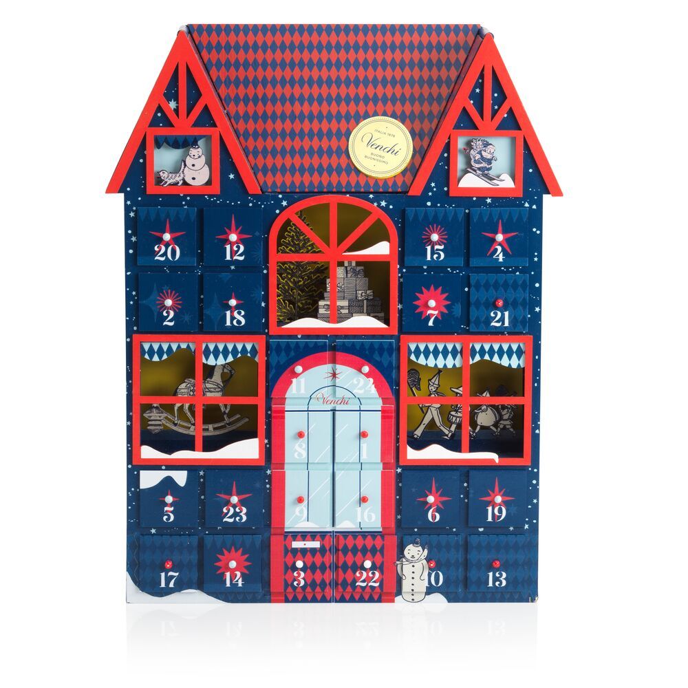 2024 XMAS WOODEN ADVENT CALENDAR  WITH ASSORTED CHOCOLATES 472G_1