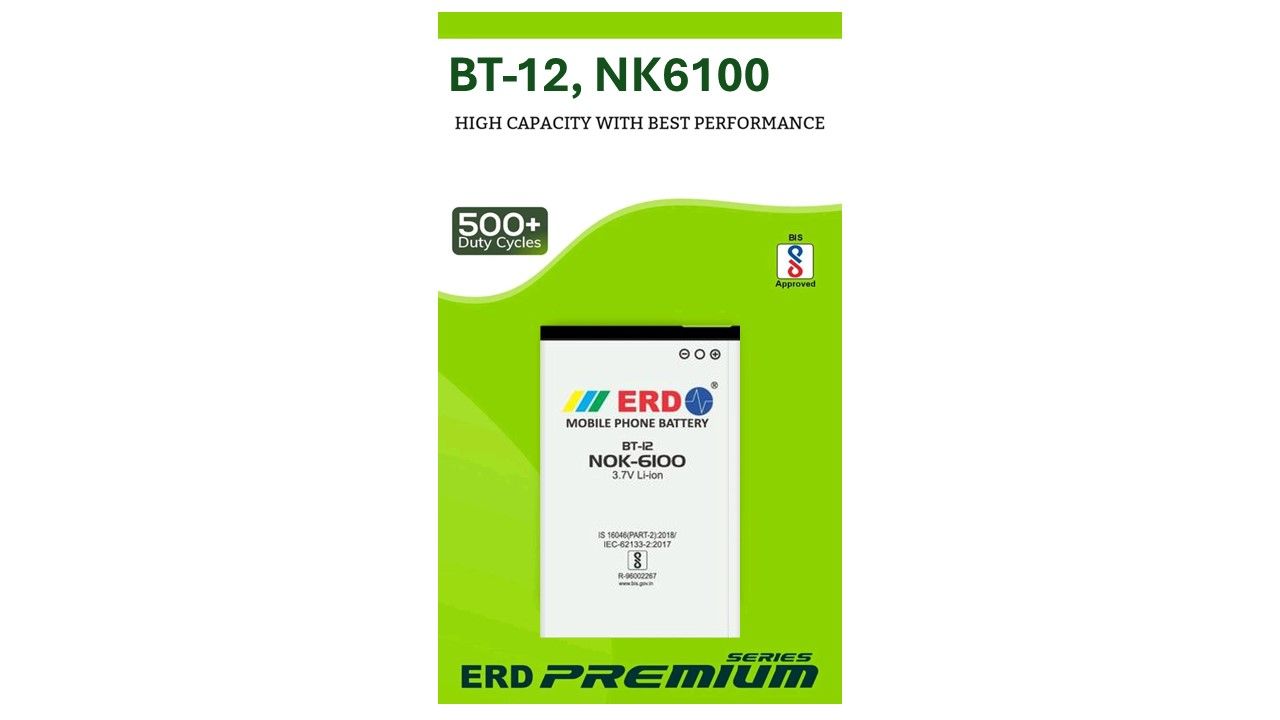 ERD BT-12 (BL-4C, NK-6100) LI-ION Mobile Battery_0