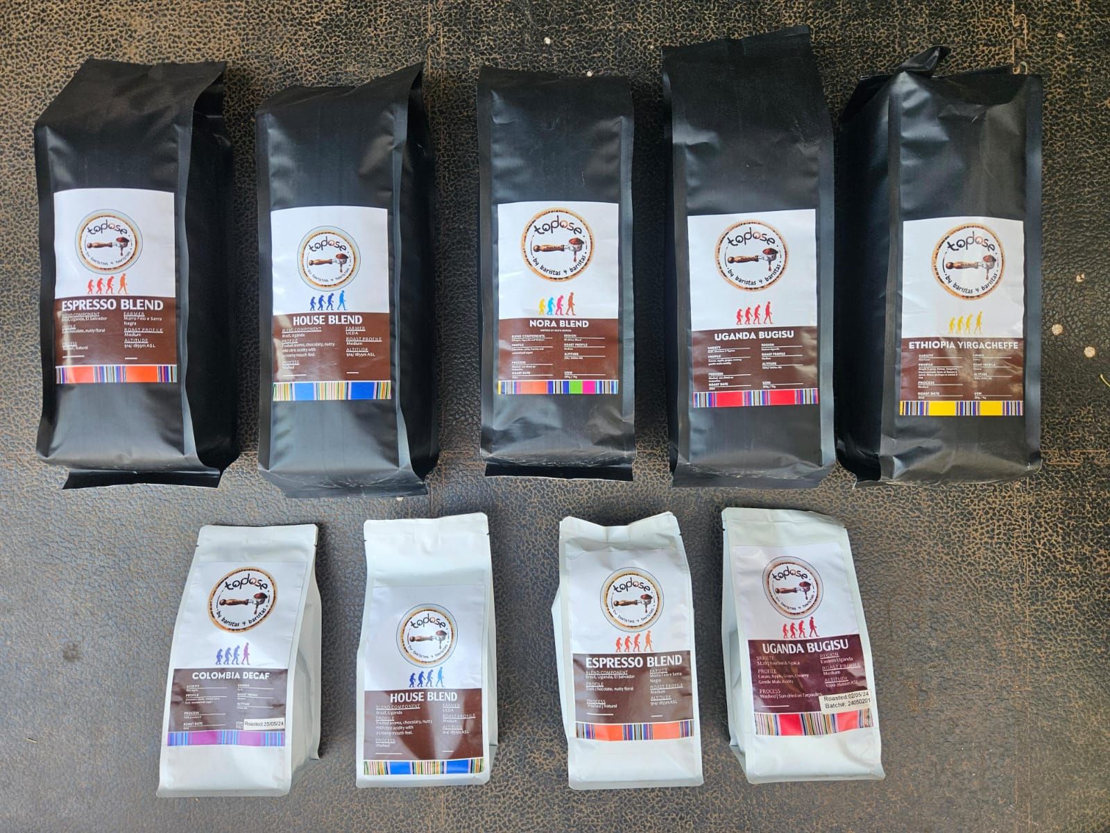 1kg Topdose HOUSE BLEND coffee beans_0