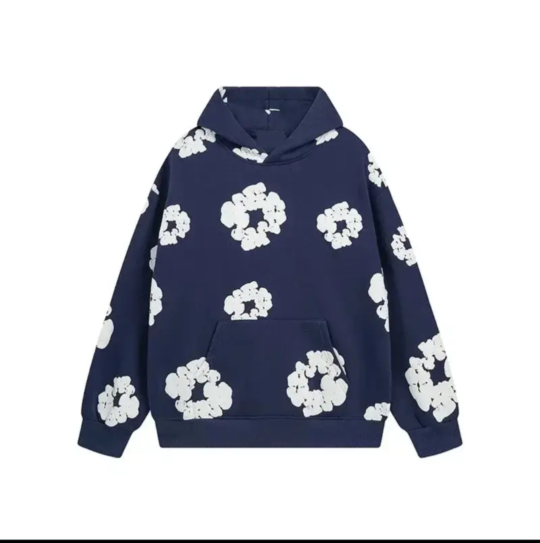 Flower Men's Hoodie 3D Printing Spring and Autumn Hoodie Four Seasons Women and Kids Fashion Street Long-sleeved Sweatshirt_1