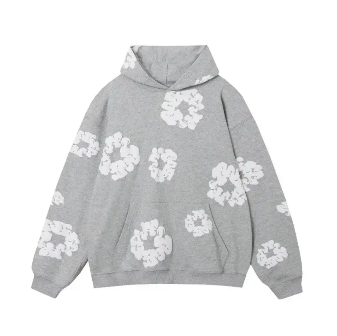 Flower Men's Hoodie 3D Printing Spring and Autumn Hoodie Four Seasons Women and Kids Fashion Street Long-sleeved Sweatshirt_2