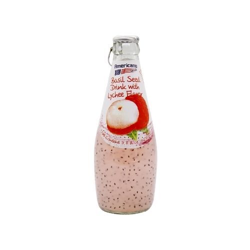 AMERICANO SEED DRINK WITH LYCHEE FLAVOR 290ML_0