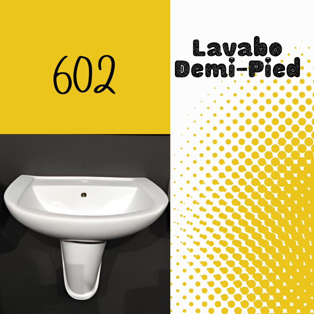 Lavabo demi-pied 602_0