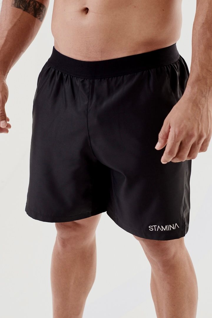 Training Short - Ecotech Flex - Negro_0