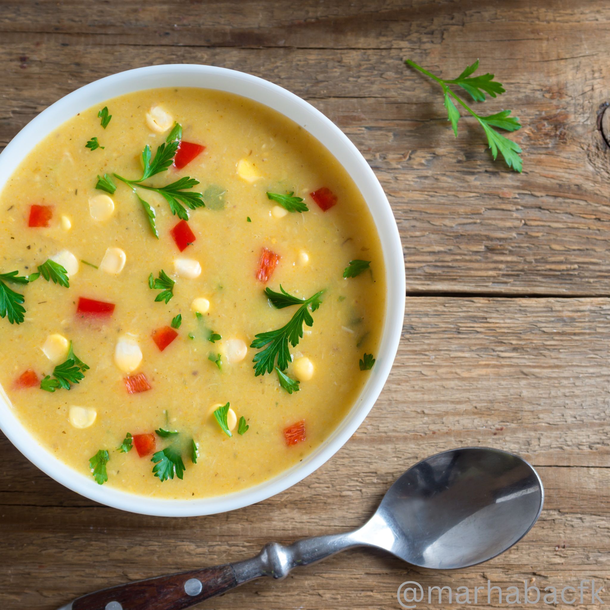 Vegetable Sweet Corn Soup_0