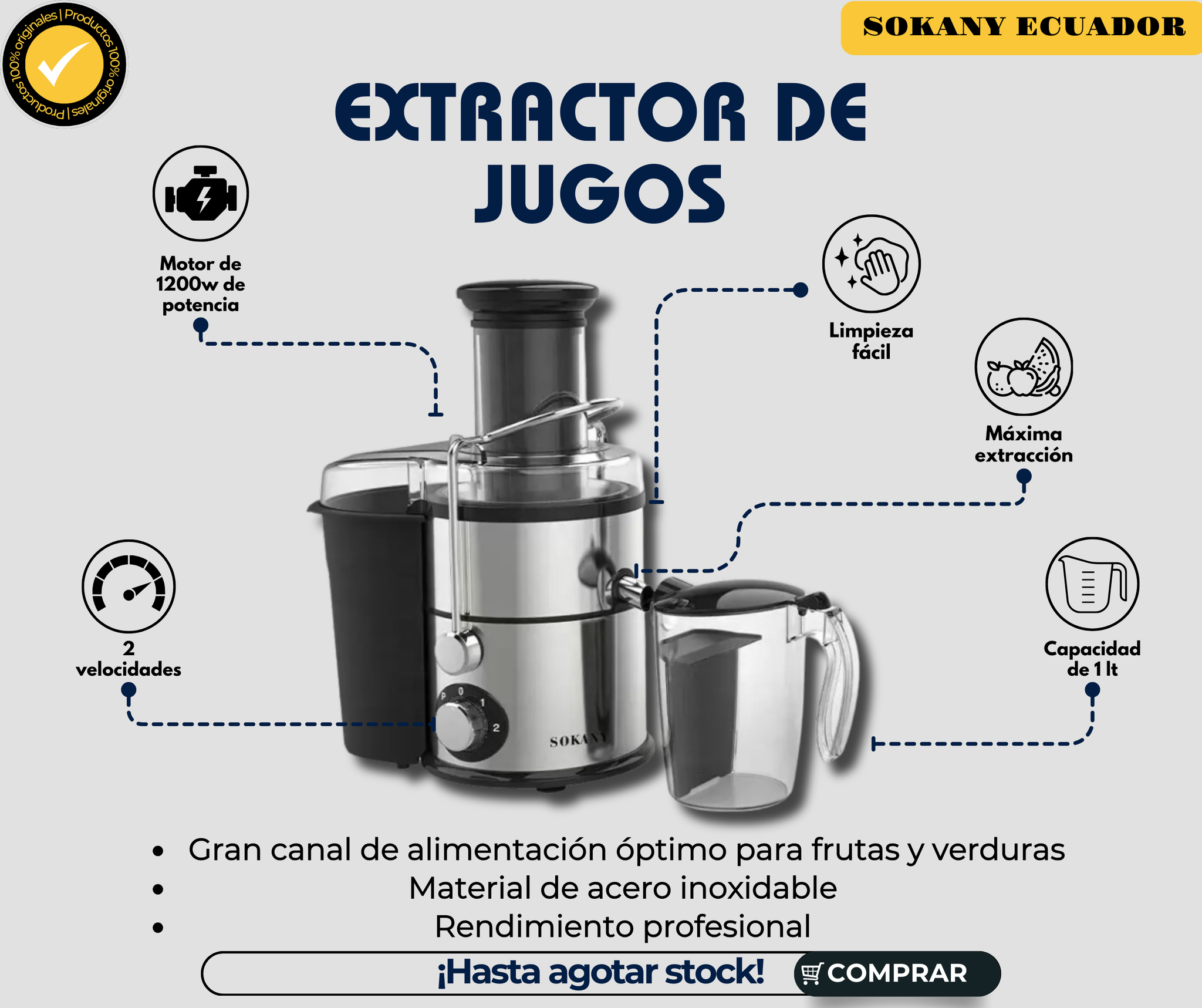 Extracto de Jugos - Sokany_0