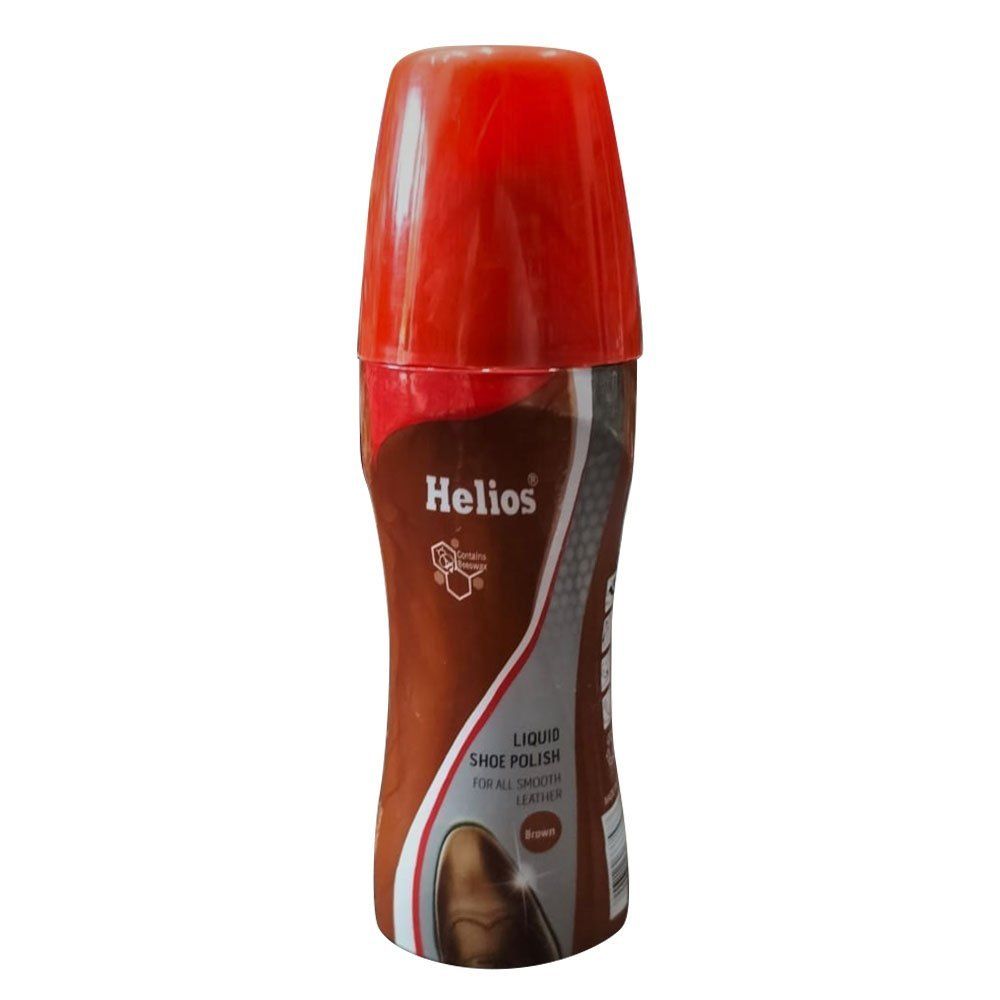 Helios Brown Liquid Shoe Polish (80 ml)_0