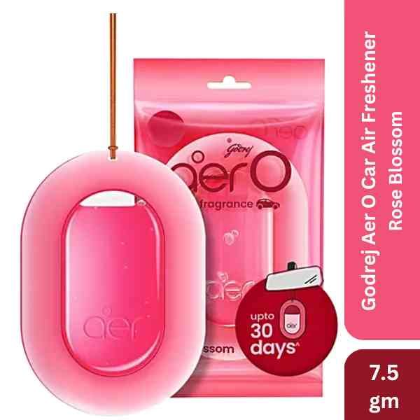 Godrej Aer O Hanging Car Air Freshener - Rose Blossom, 7.5 g_0