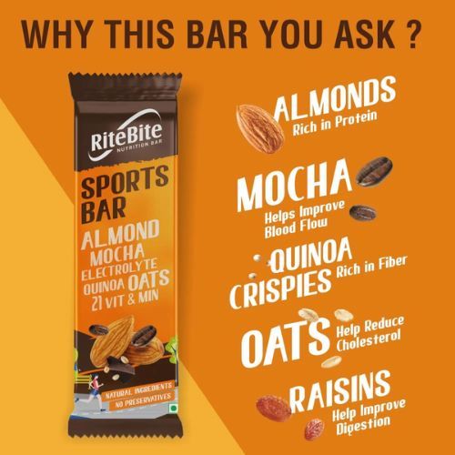 Ritebite Almond Mocha Sports Bar 40 g_2