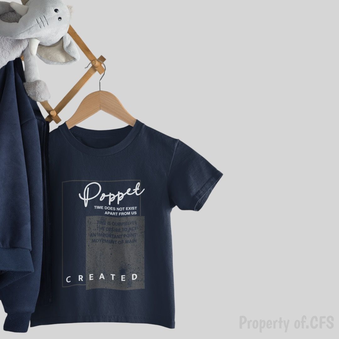 POPPET T-SHIRT KIDS COTTON COMBED 30S_1