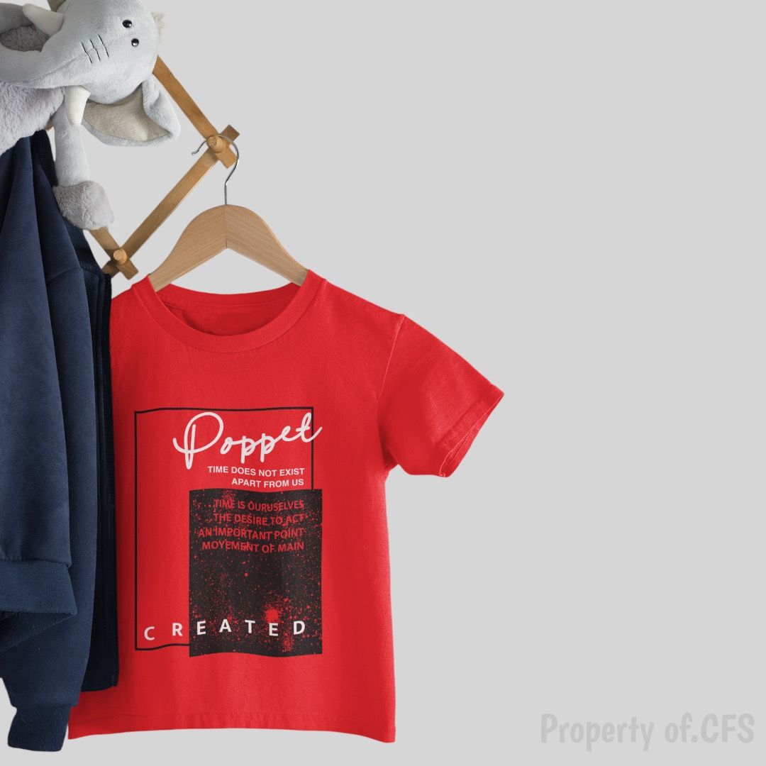 POPPET T-SHIRT KIDS COTTON COMBED 30S_2