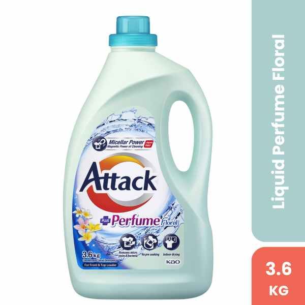 KAO Attack Liquid Perfume Floral, 3.6kg_0