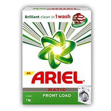 Ariel Matic Front Load Detergent Washing Powder, 1kg_0