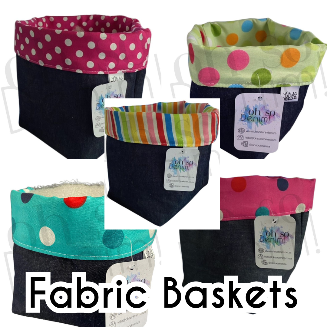 Denim Baskets - Assorted _0