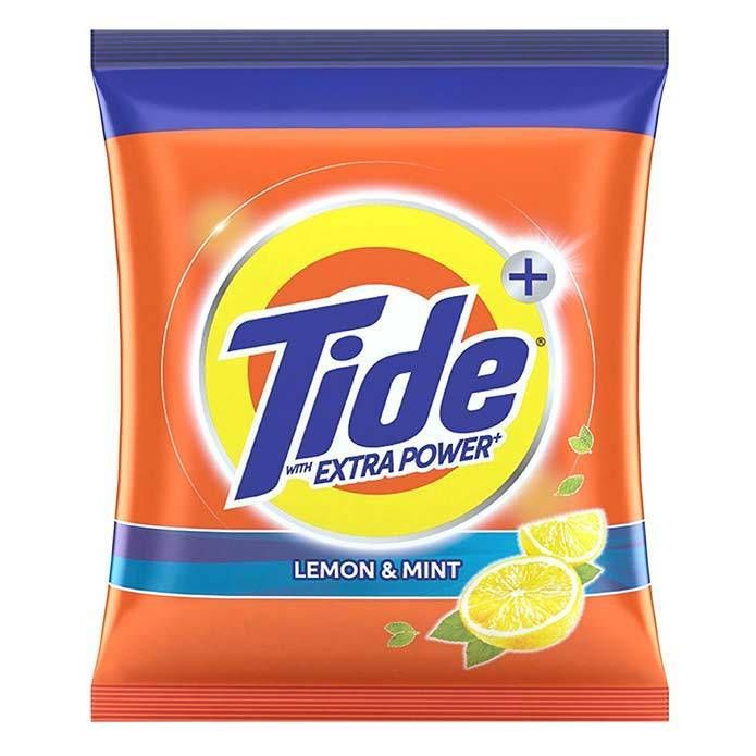 Tide Plus Detergent Powder- Lemon & Mint, 500gm_0