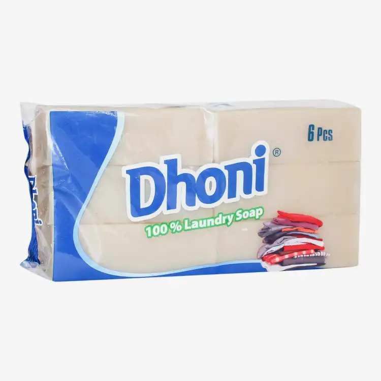 Dhoni Laundry Soap Gold (Pack of 6), 1500gm_0