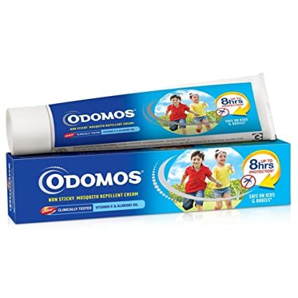 Odomos Mosquito Repellent Cream with Vitamin E- 100 g_0