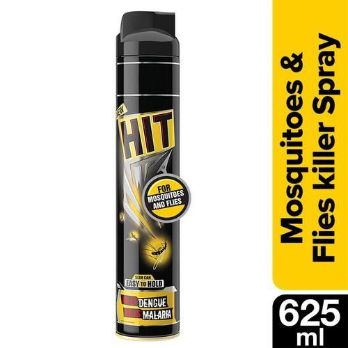 HIT Mosquito and Fly (FIK) Black Spray, 625ml_0