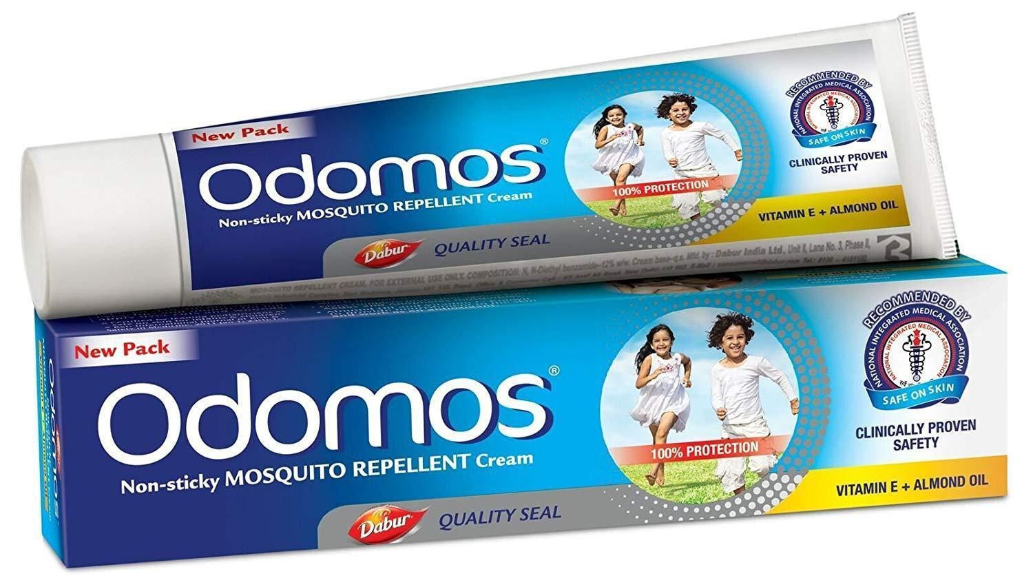 Odomos Mosquito Repellent Cream with Vitamin E- 50 g_0